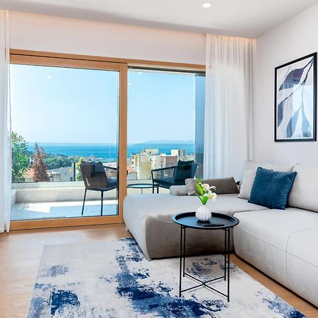 Luxury Adria Sea City & Mountain View Apartment Makarska Esterno foto