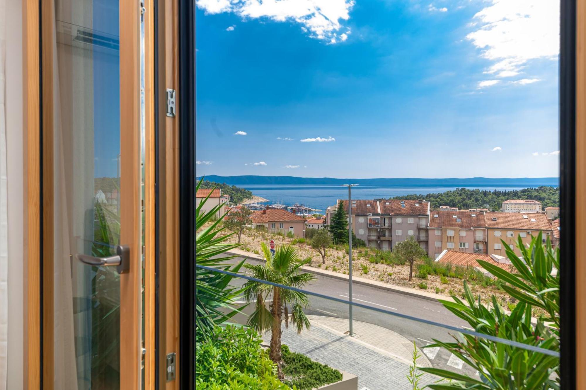 Luxury Adria Sea City & Mountain View Apartment Makarska Esterno foto