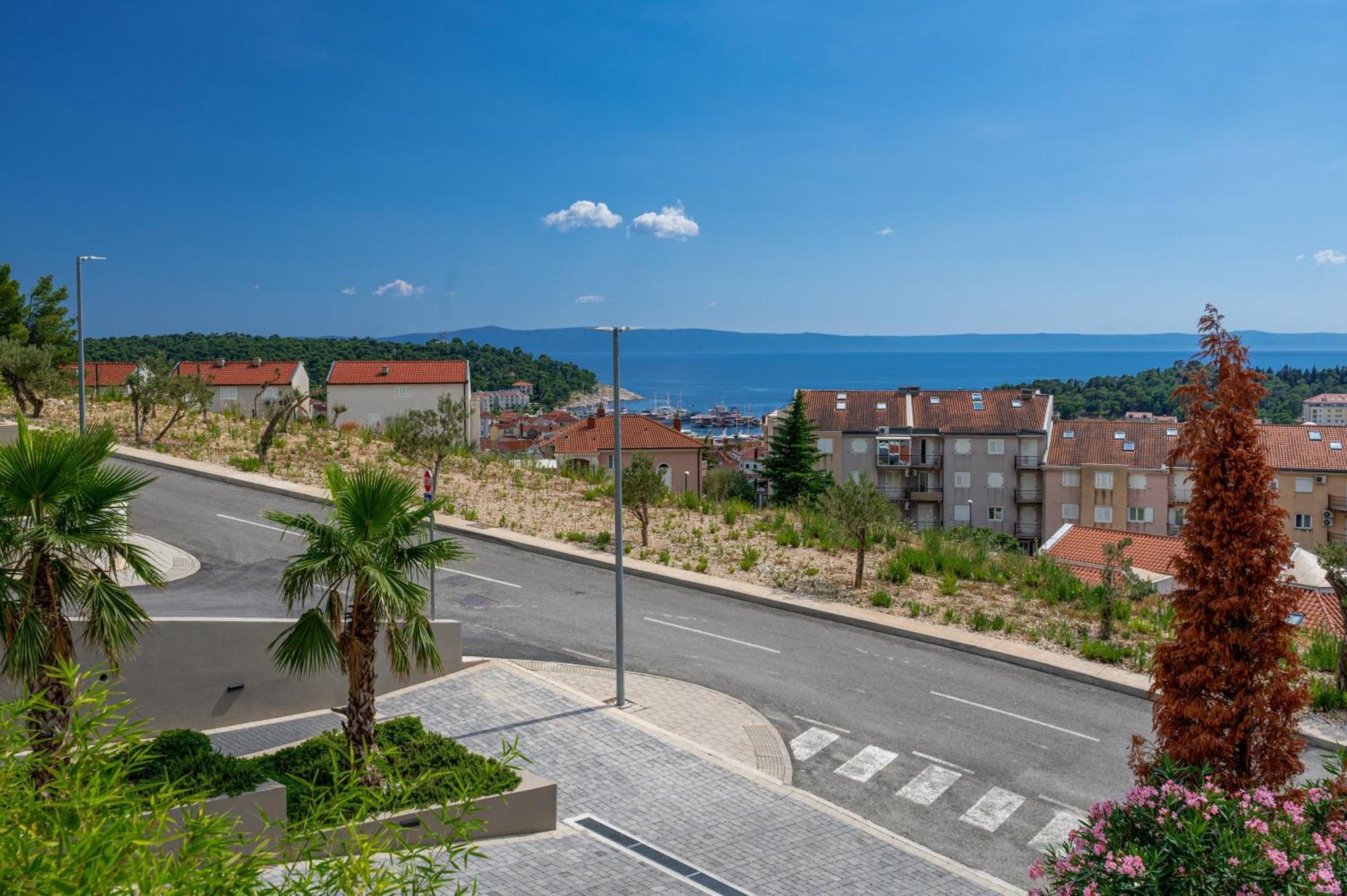Luxury Adria Sea City & Mountain View Apartment Makarska Esterno foto