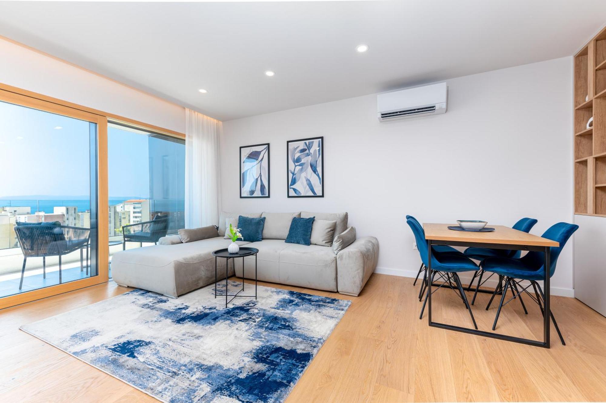 Luxury Adria Sea City & Mountain View Apartment Makarska Esterno foto
