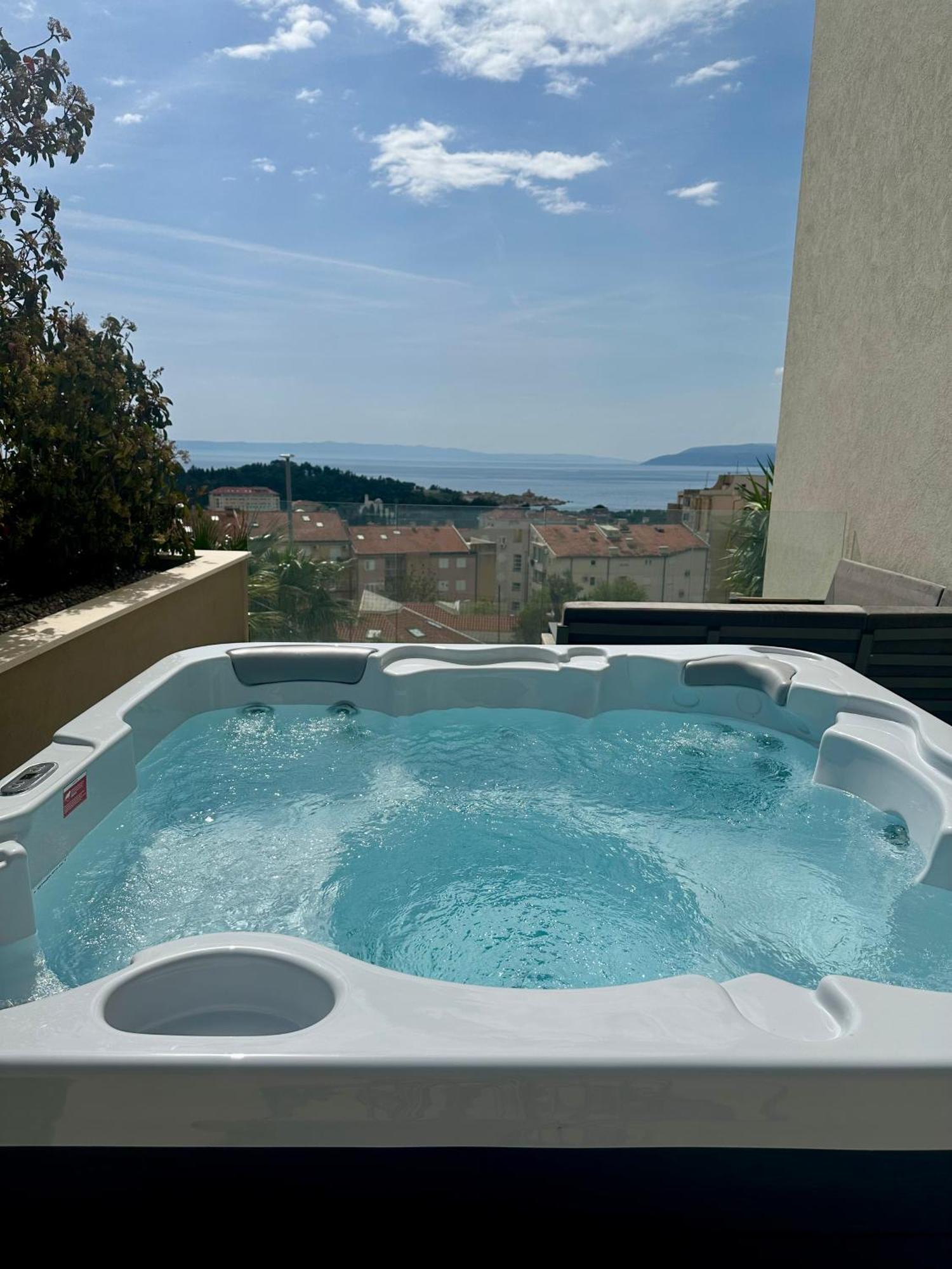 Luxury Adria Sea City & Mountain View Apartment Makarska Esterno foto